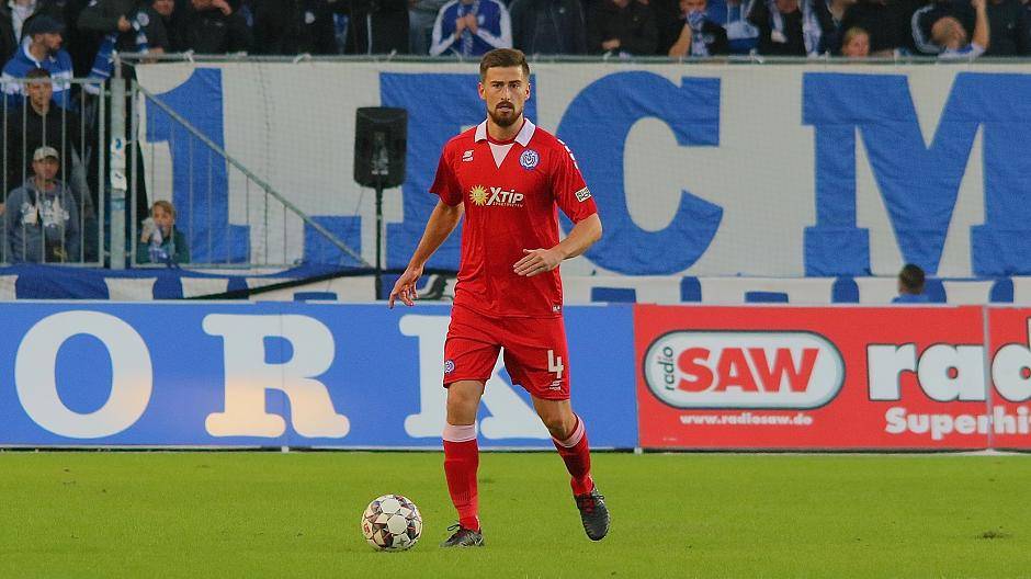 „Manchmal muss man den Schädel da rein halten.“ Dustin Bomheuer in Magdeburg.