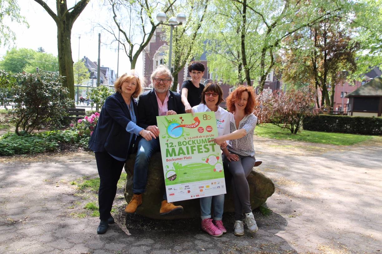 Bockumer feiern für schöneren Stadtteil