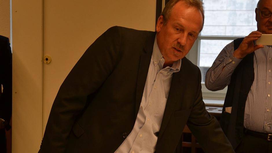  Am Montag stellte Carsten Tum noch das Modell der Tunnellösung für die A 59 vor. 