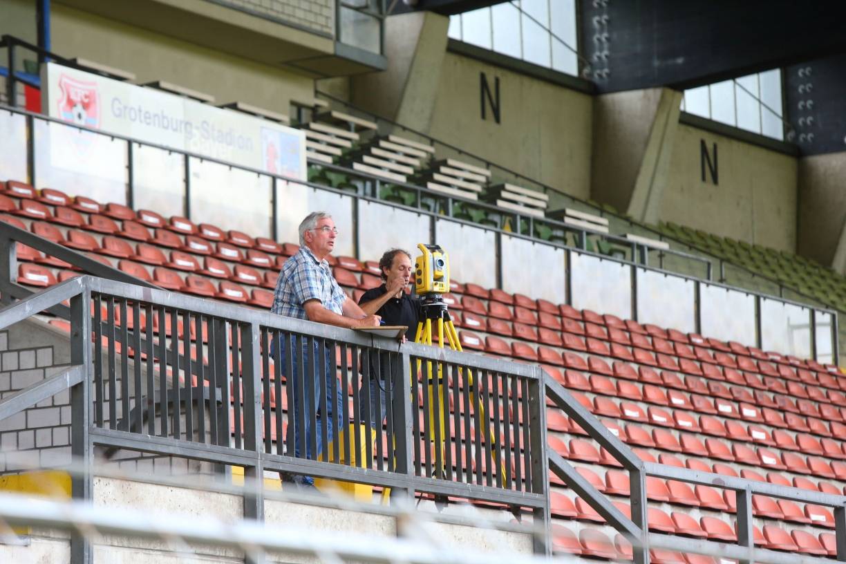 Grotenburg-Sanierung hat begonnen