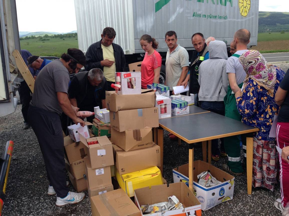 Unterstützung vom Niederrhein kommt an