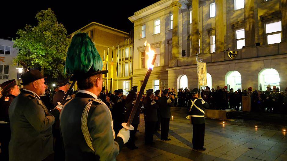 Großer Zapfenstreich der Schützen