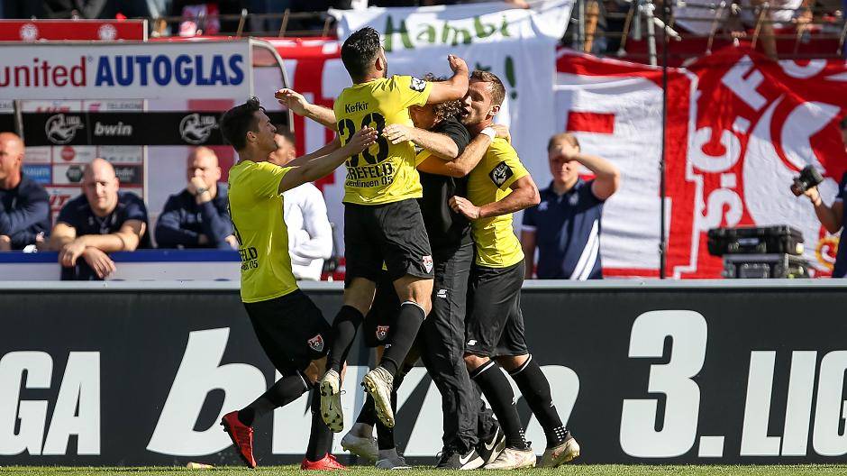 Aigner und Kefkir sorgen für Torjubel beim KFC-Auswärtsspiel