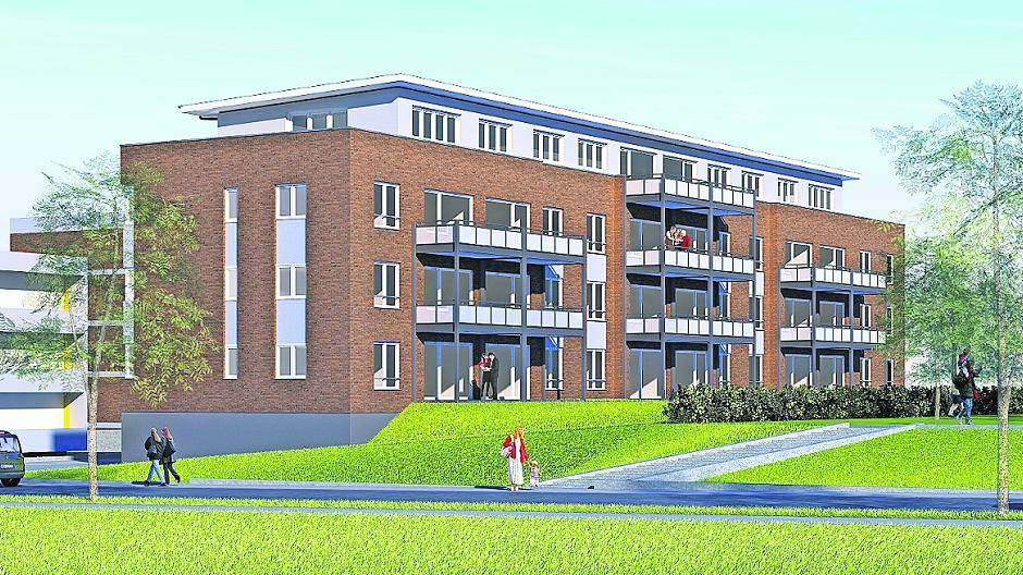  „Neues Wohnen mit attraktiver Architektur“: Neubauprojekt Trio-Apartments am Hüsgesweg.  