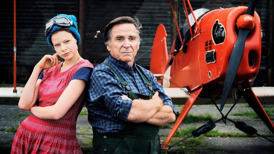  Elmar Wepper, hier mit Emma Bading, kommt ins Sommerkino und stellt seinen neuen Film vor. 