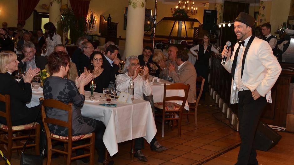  Fanel Cornelius ging mit „Volare“ und „New York, New York“ auf Nummer sicher, konnte das Publikum aber für sich einnehmen. 