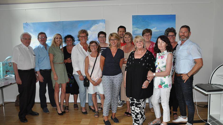  Der neue Vorstand von „Klartext für Kinder“. 