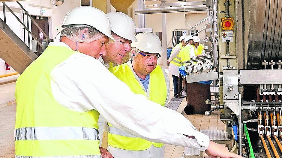 Landrat zu Besuch bei Mars