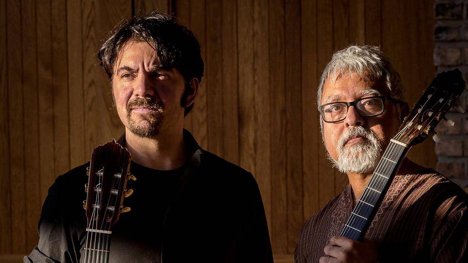 Musik-Fusion auf Gitarren