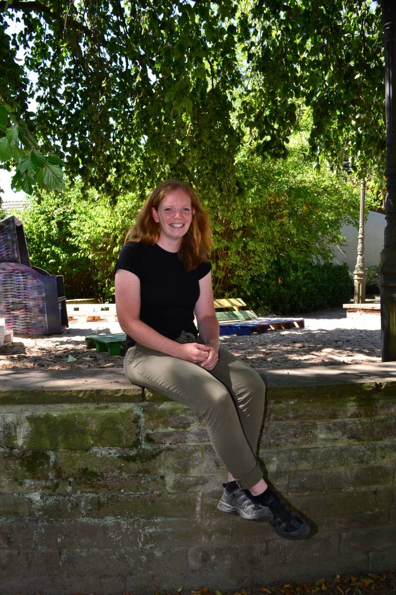 Die Bottroperin Lisa Niedworok hat bei der Stadt Bottrop und mehrere Jahre in der Arche Bottrop gearbeitet.