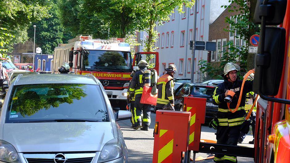 Feuerwehr rettet vier Menschen