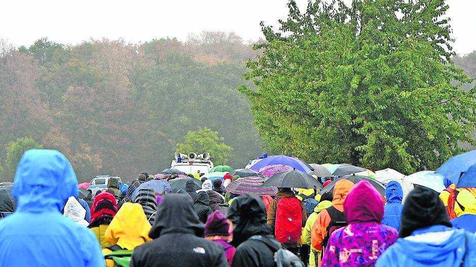Die Demonstrationen gegen die Rodung des Hambacher Forstes reißen nicht ab.