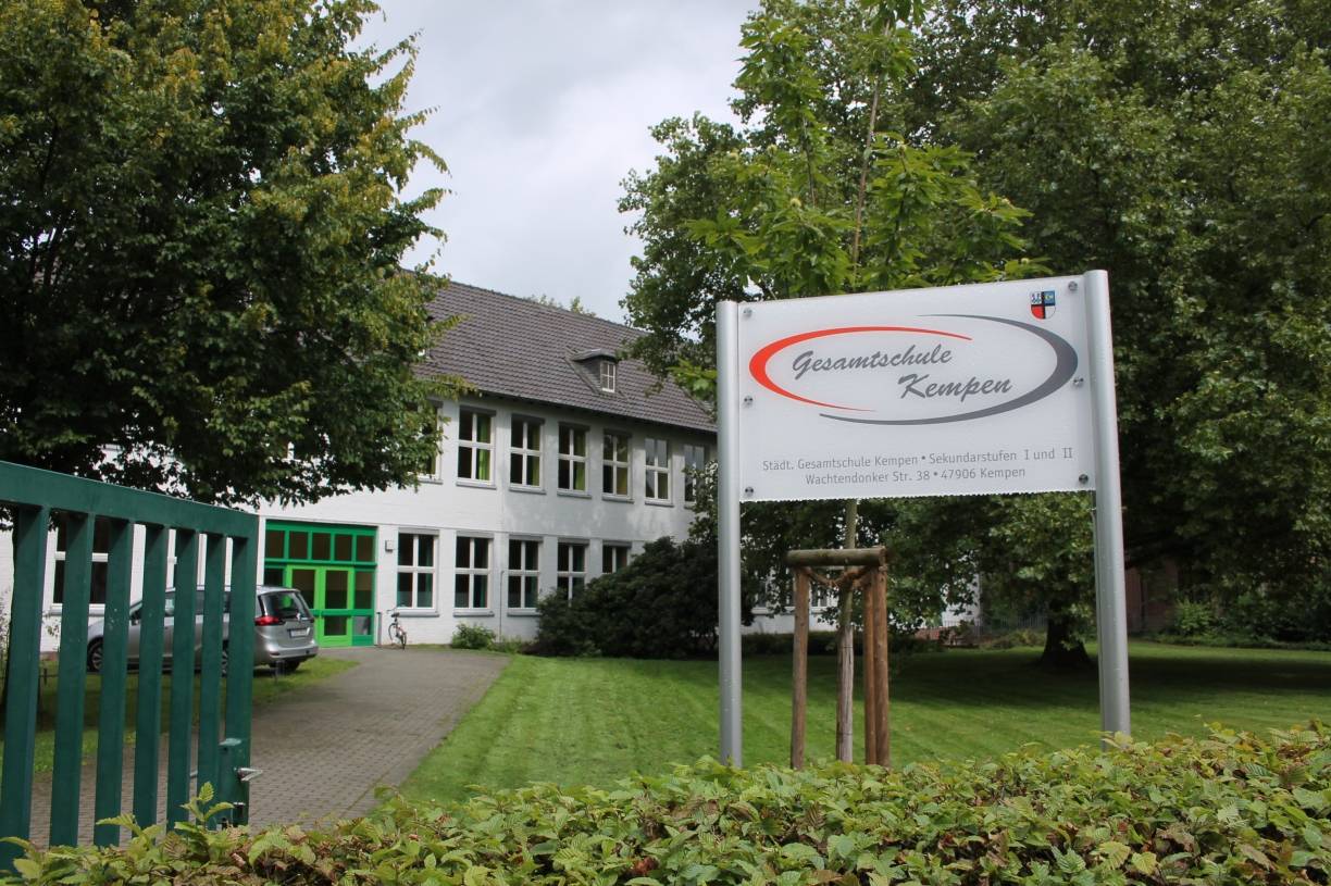  Das letzte „große“ Schulsanierungsprojekt in Kempen betraf das Gebäude an der Wachtendonker Straße, das jetzt für die fünften Klassen der Gesamtschule genutzt wird. 