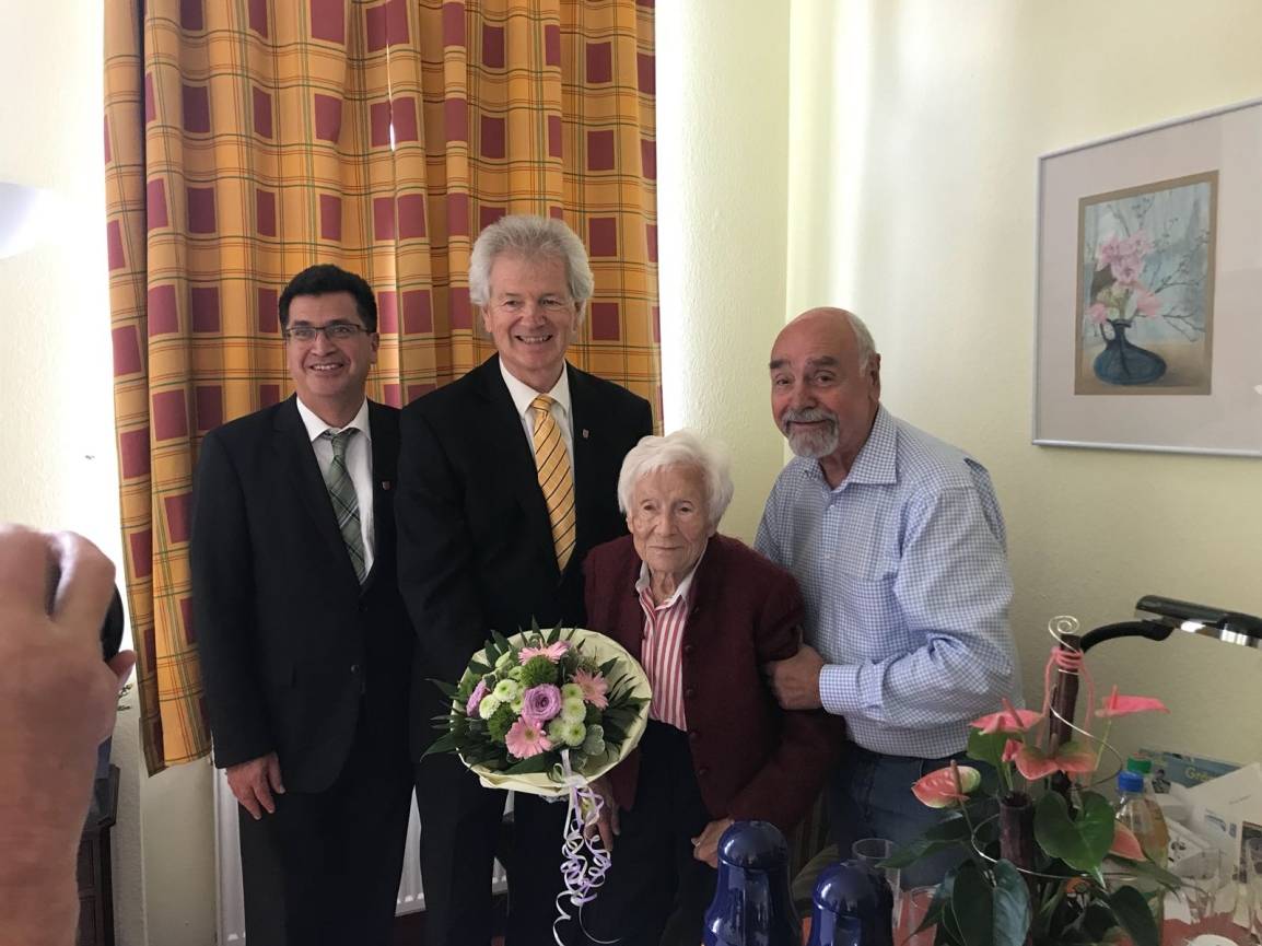 Hildegard Marquardt ist 105 Jahre alt