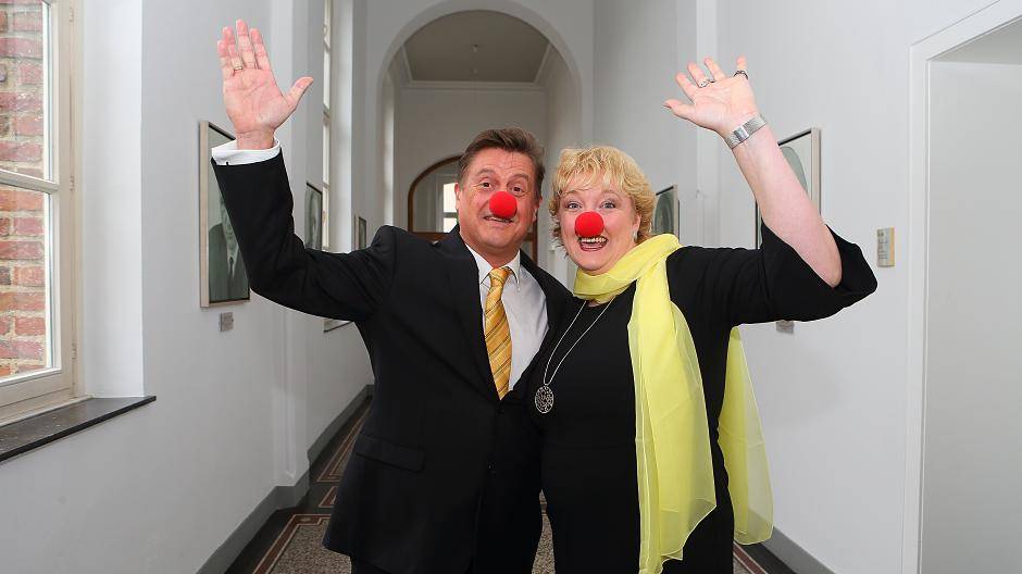 Prinzenpaar mit „Pappnas’ im Jesicht“