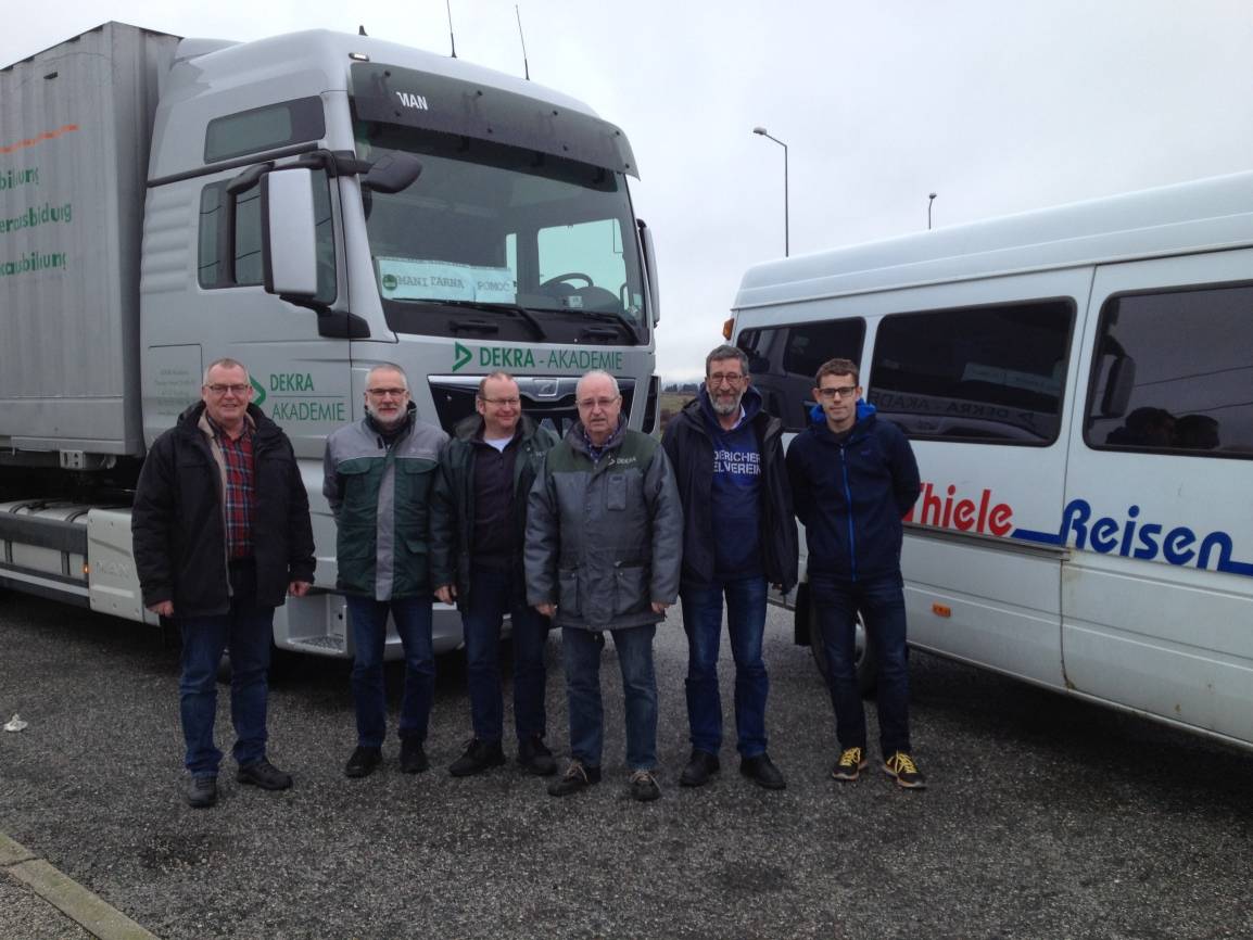 Helfende Hände (v.l.): Herbert Hollax, Norbert Todt, Bert Abel, Johannes Braems, Rainer Niedzwiedz und Martin Falk machten sich auf den Weg nach Bosnien und sorgten dort für große Freude in den Waisenhäusern und Dörfern.