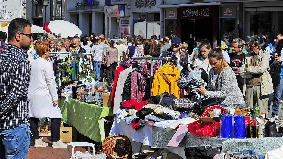  Am 29. Juli wird wieder in der Moeser Innenstadt getrödelt.  