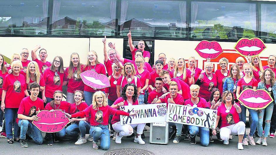 Marie in der Pole-Position