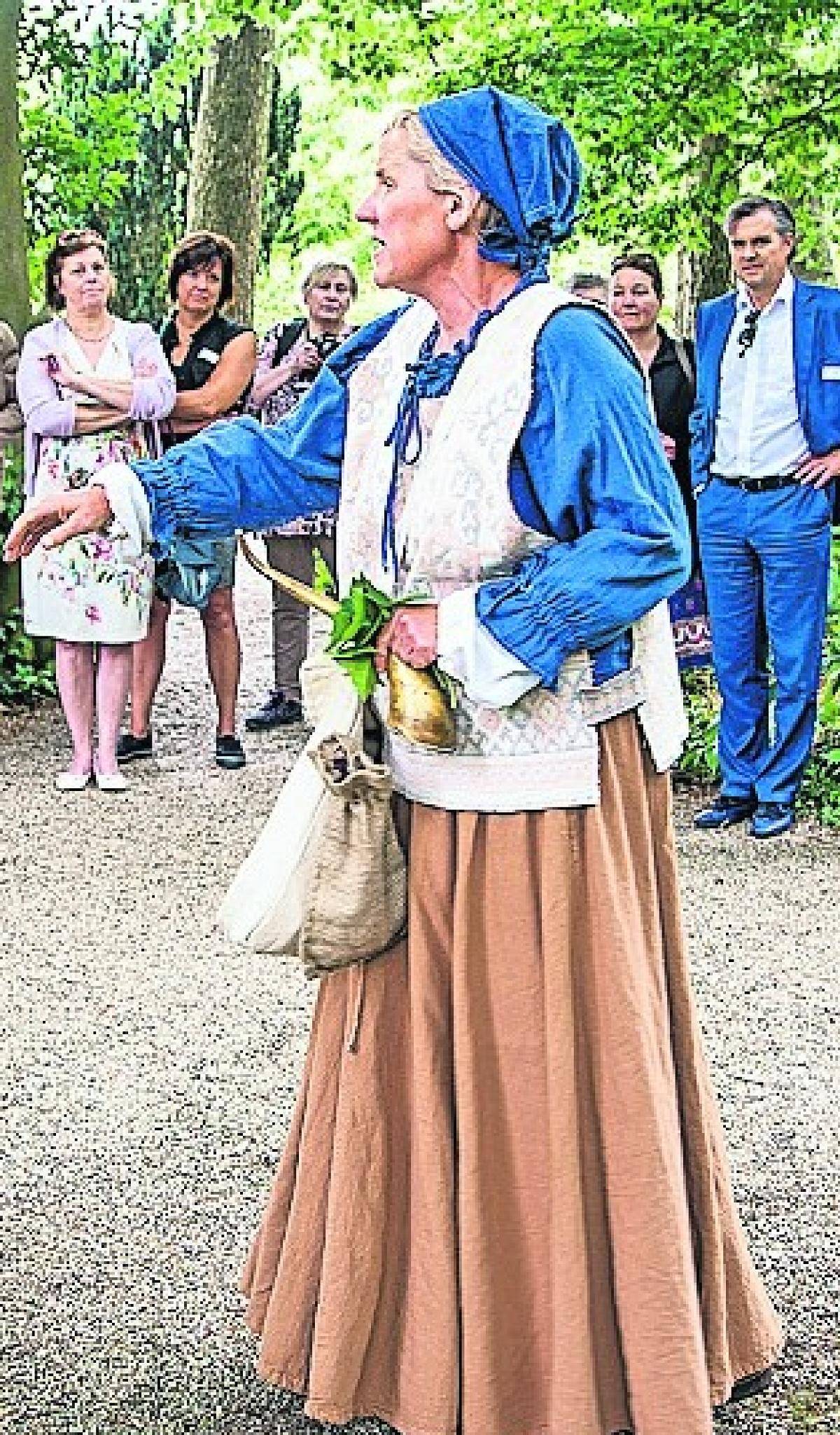  Die Natur dient den Schauspielern als Bühne. 