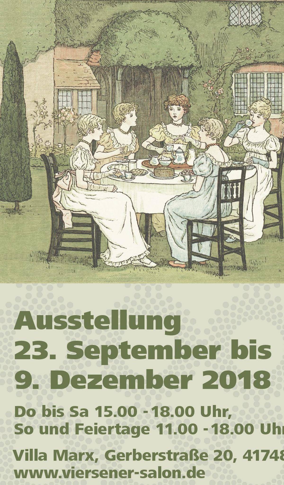 Ausschnitt aus dem Plakat zur Ausstellung des Verein für Heimatpflege Viersen.