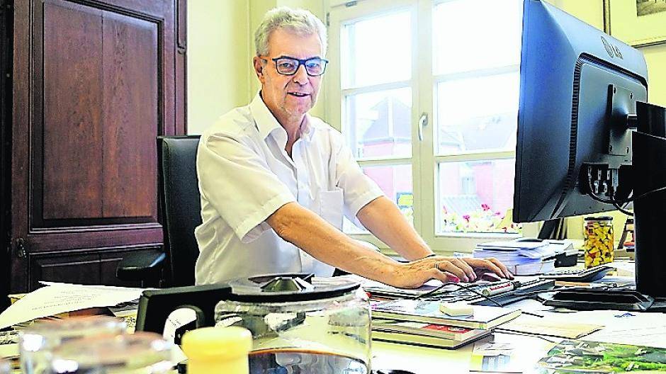  Ulrich Schmitter ist Vorsitzender des Vereins Nettetaler Literaturtage. Foto: Uli Rentzsch 