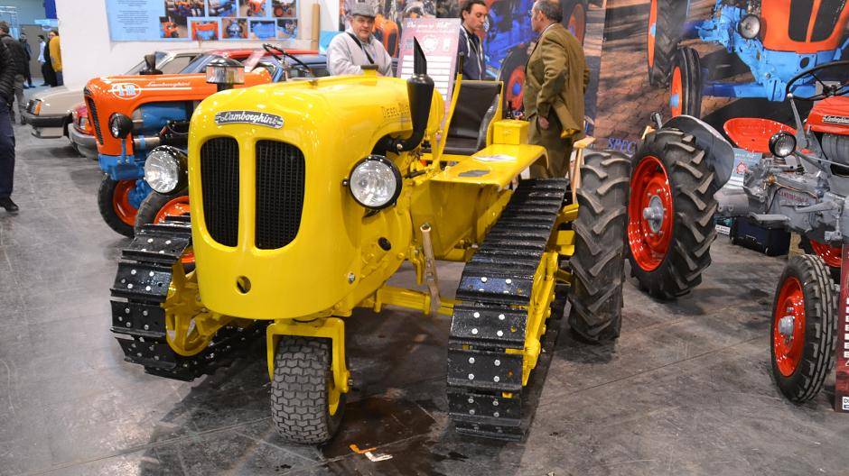 Was vielleicht nicht jeder weiß, Lamborghini hat mit Traktoren angefangen,...