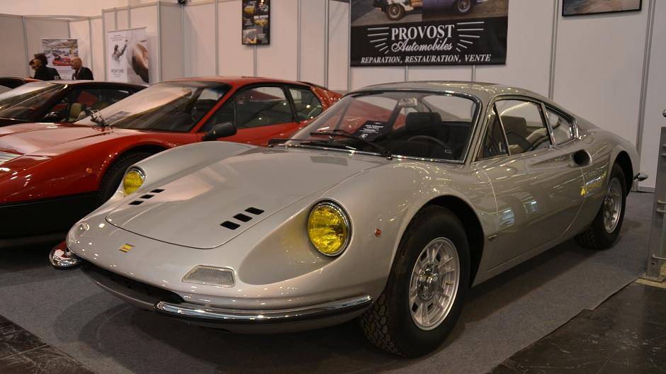 Wohl einer der schönsten Sportwagen: der Ferrari Dino 246, der zunächst kein "echter"...