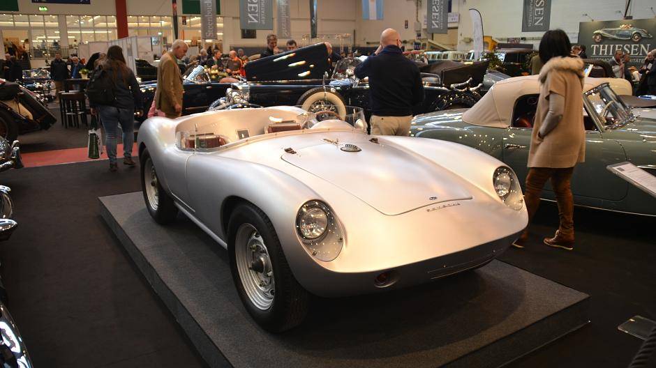 Porsche Devin D Spyder, Baujahr 1957. Durch Leichtbauweise (Gitterrohrrahmen und...