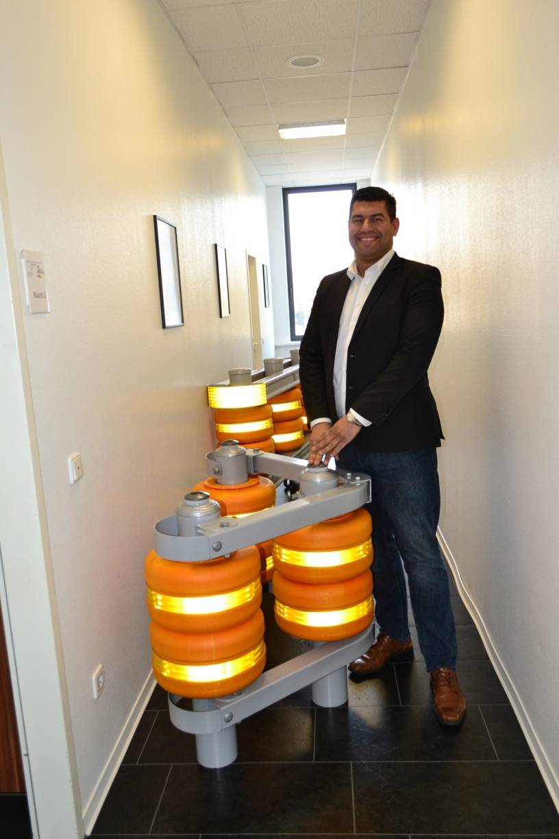 Wesley Duarte glaubt an sein Produkt und leistet derzeit Überzeugungsarbeit: „Mit einem neuen Produkt hat man es immer schwer am Markt. In Australien und Afrika ist das System aber schon im Einsatz und hat sich bewährt.“