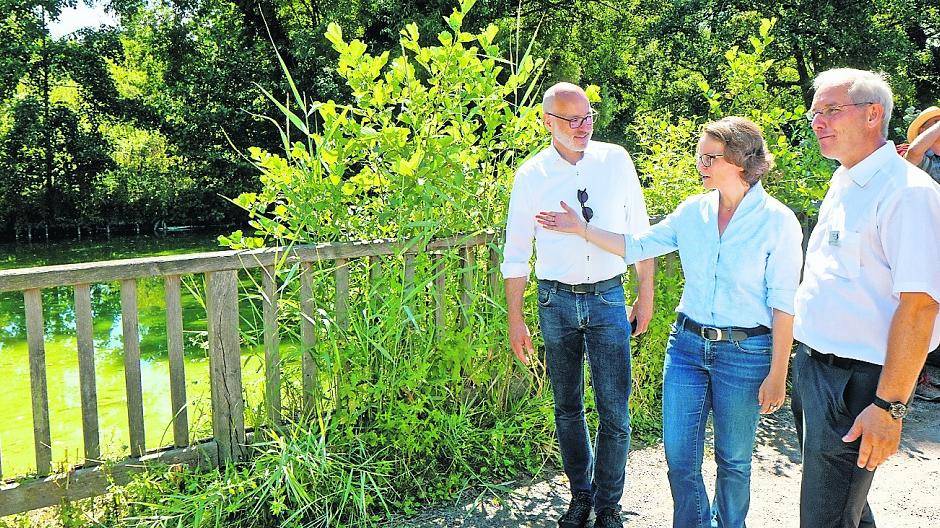 Ministerin Scharrenbach am De Wittsee