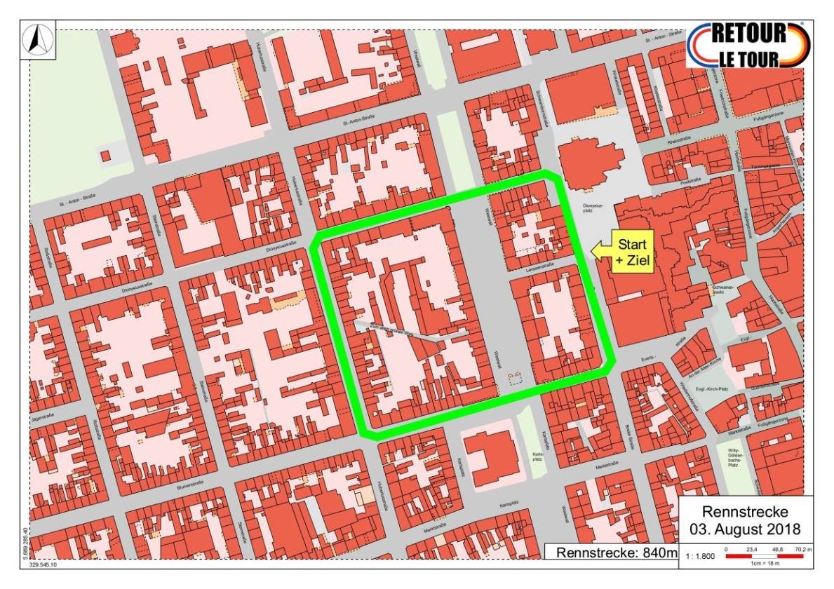 Retour le Tour: Kürzere Strecke, aber volles Programm