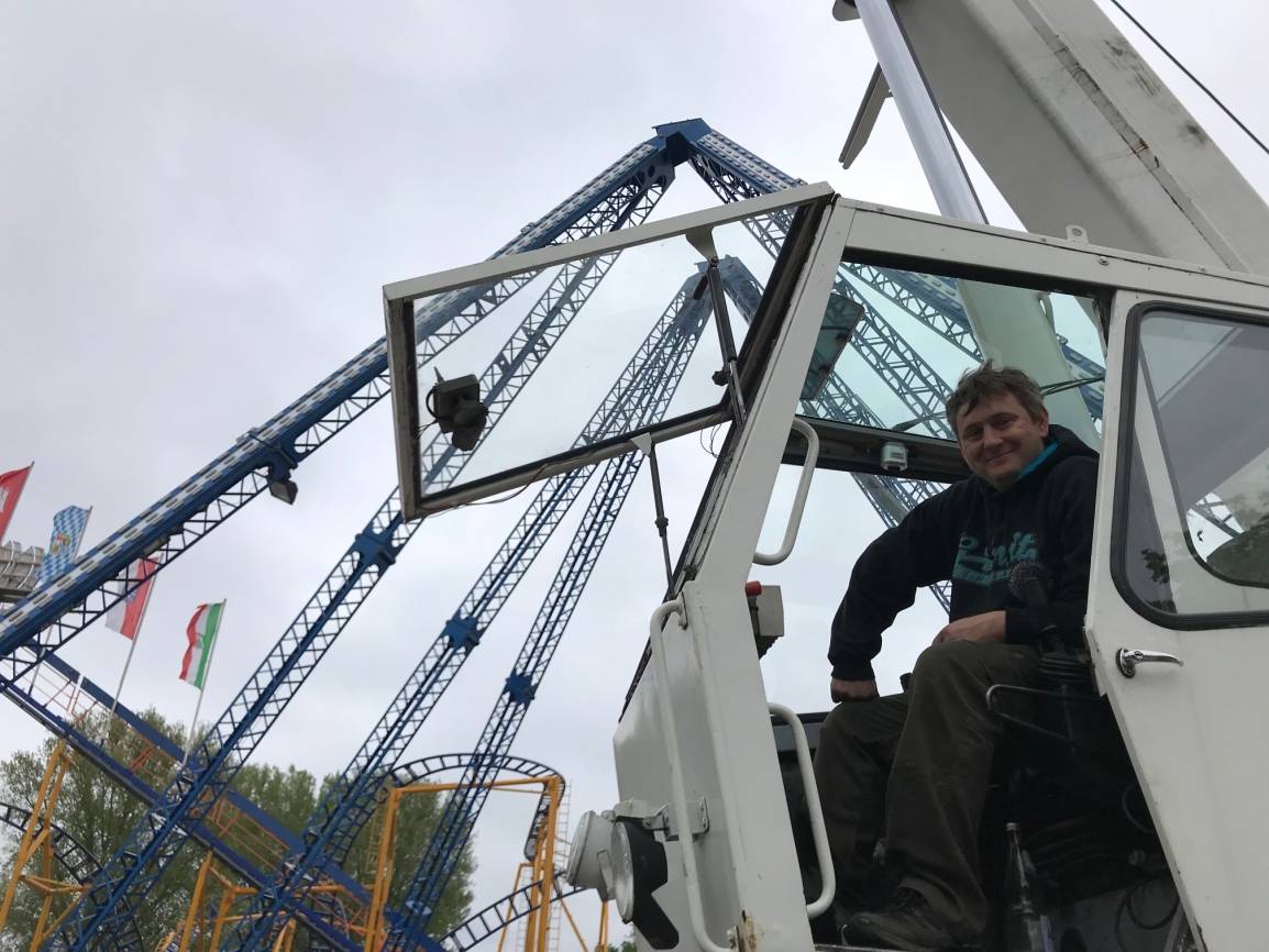 Ein Blick hinter die Kirmes-Kulissen