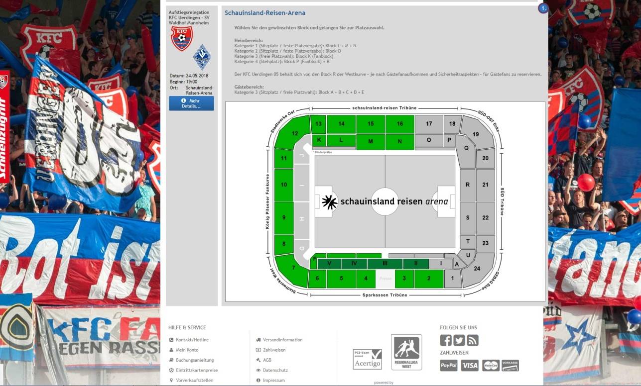 Vorverkauf für Relegation beginnt ab sofort