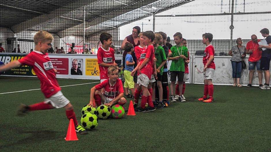 Farbenfroh ging es auch bei der Endrunde zu