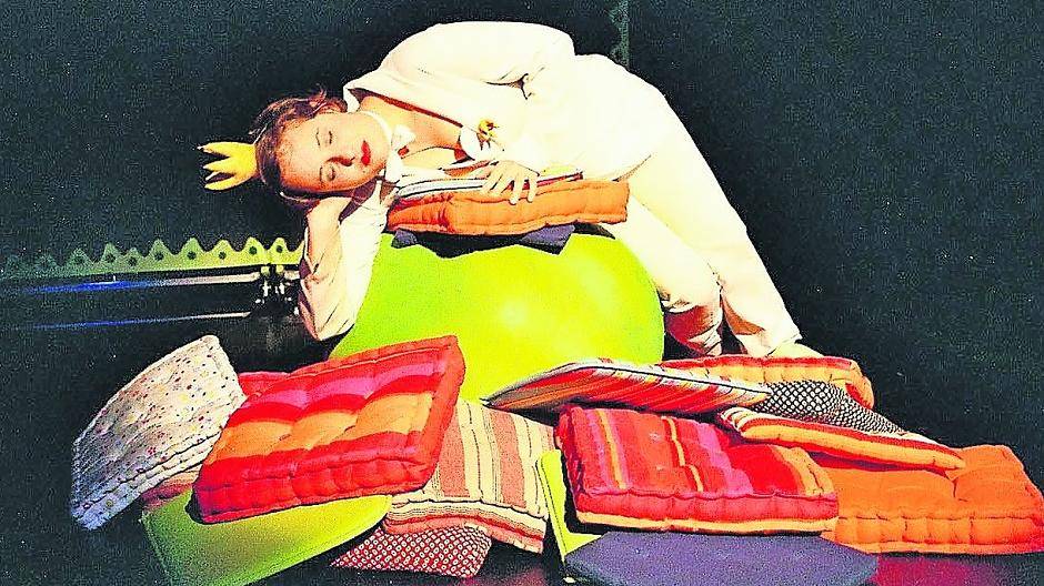 Die Prinzessin auf der Erbse.