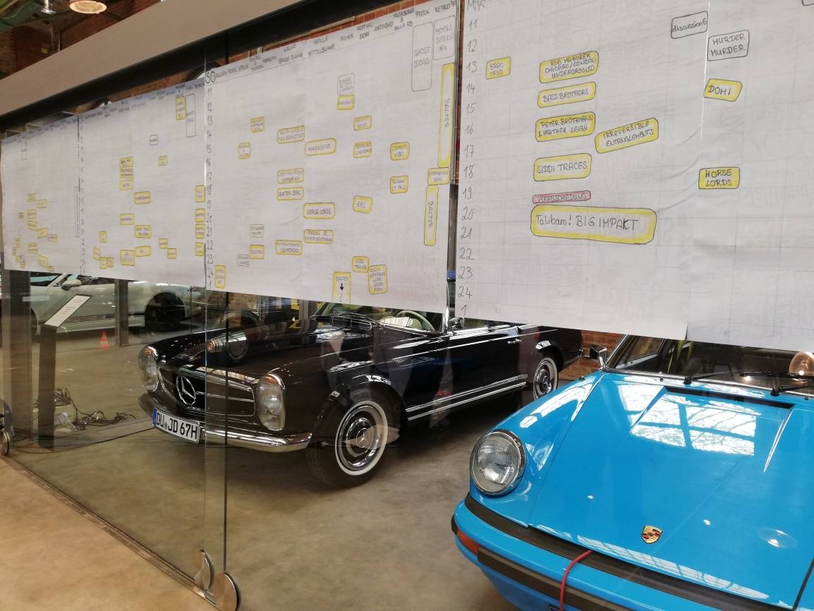 Die ausgetüftelte „Excel-Tabelle“ soll eine Übersicht über die Spielorte bieten.