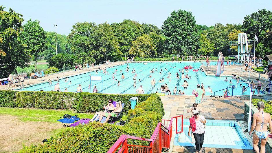  Der ganz besondere Charme: Das Freibad in Niederkrüchten. 