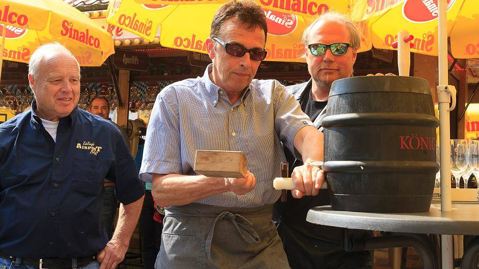 Bürgermeister Christoph Landscheidt beim...