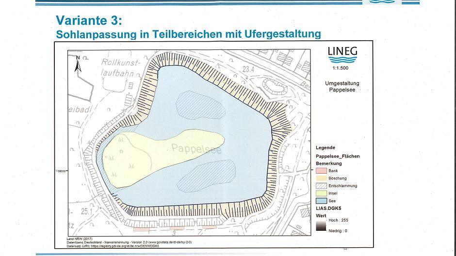 Variante 3: Sohlanpassung in Teilbereichen mit...