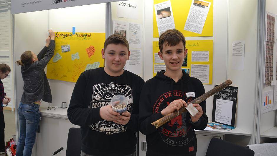 Maximillian Steuer und Yunus Ayadin erkundeten die ungeahnten Möglichkeiten der...