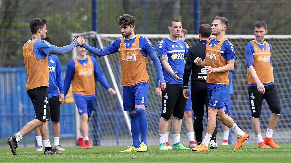  Emotional Leadership: Fabian Schnellhardt und Moritz Stoppelkamp klatschen ab. 