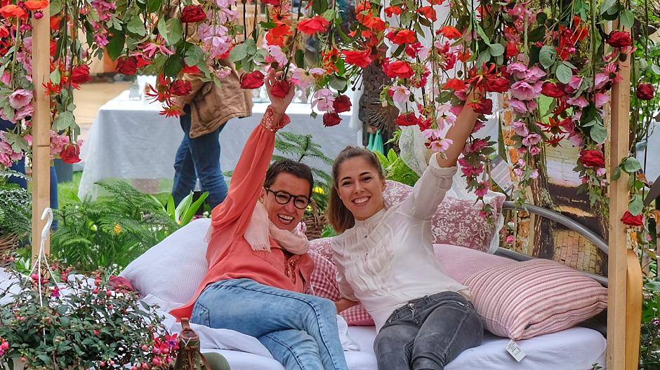 Gartenwelt lockt auf die Rennbahn