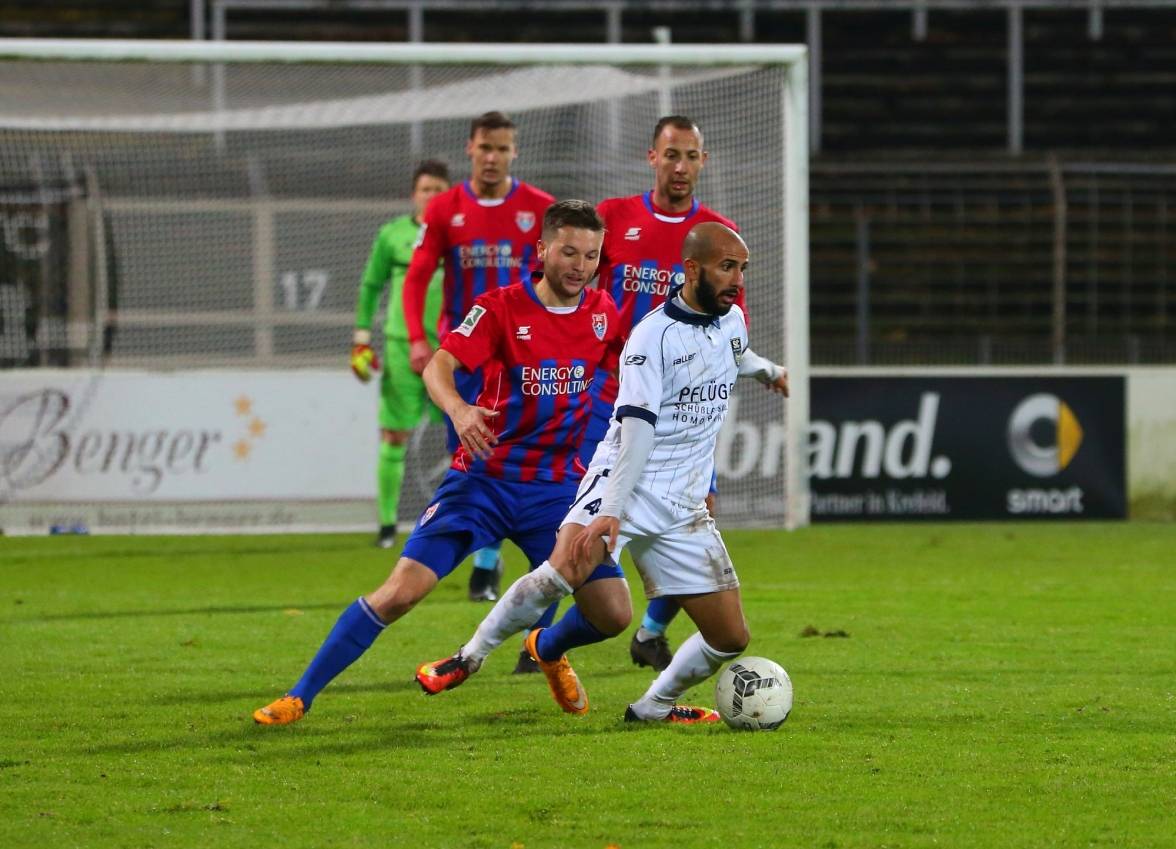 Khalil Mohammad noch im Trikot des SC wiedenbrück.