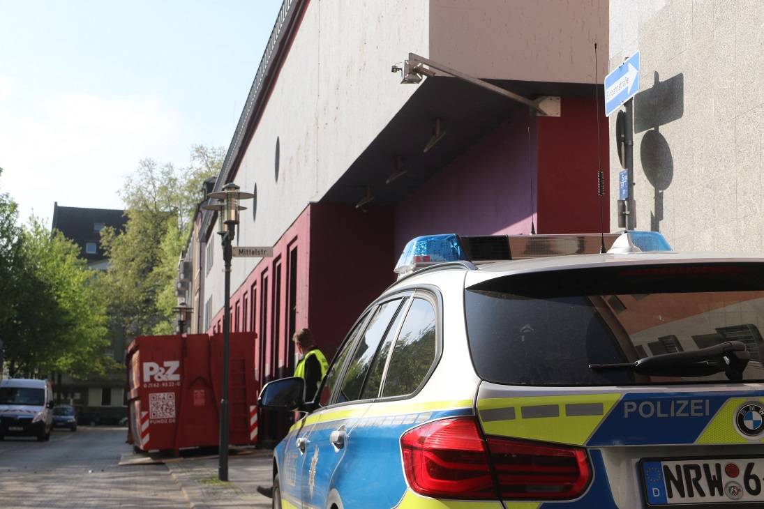 Gasaustritt in der Königsburg