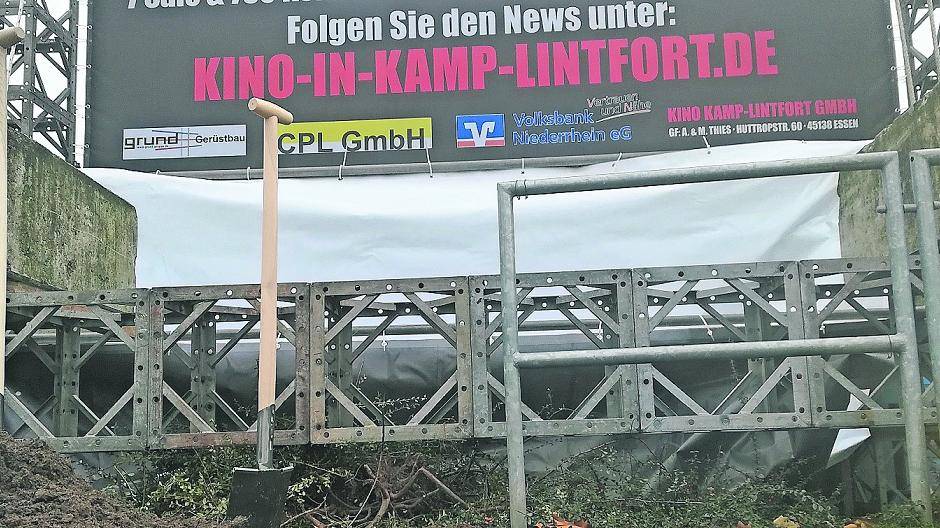  Kino-in-Kamp-Lintfort.de geht in drei Wochen online. Das Kino soll im dritten Quartal 2018 eröffnet werden. 