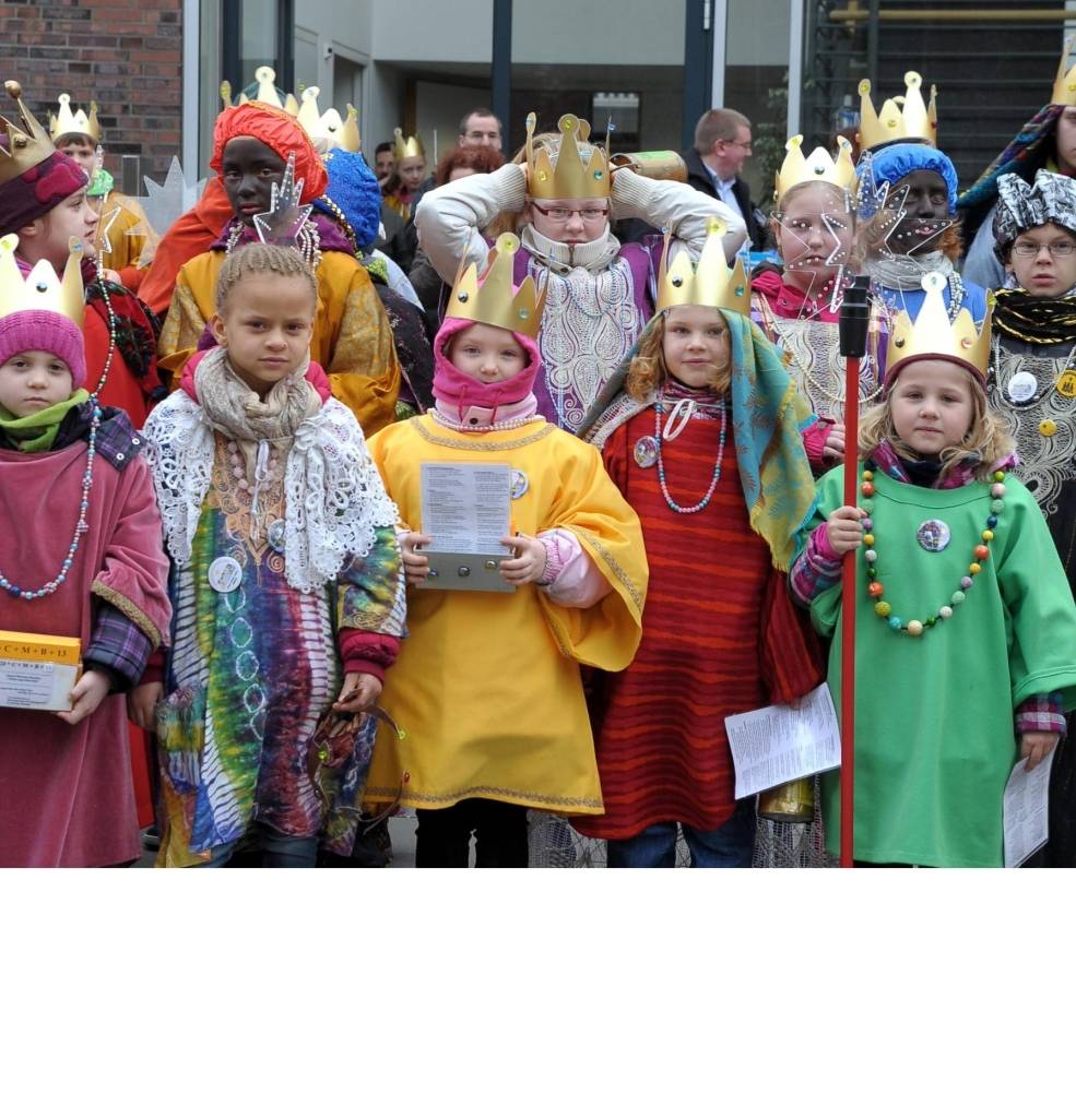 Sternsinger unterwegs