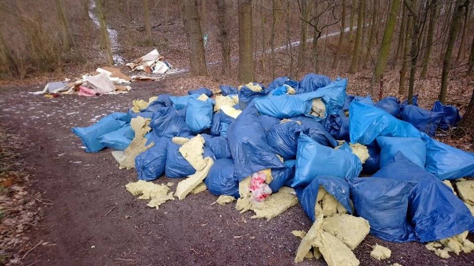 Ärger über wilde Müllhalde im Wald