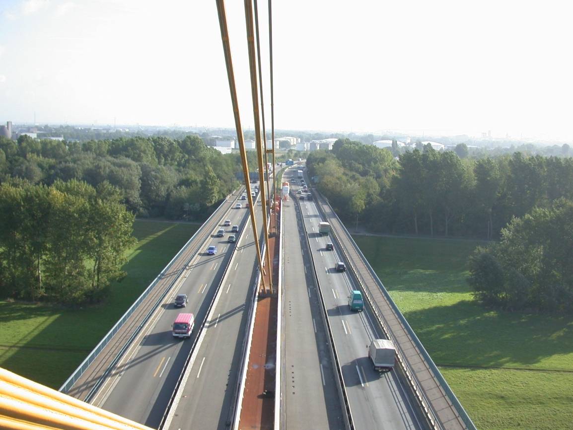 Arbeiten am kommenden Wochenende: A40-Rheinbrücke Neuenkamp: Sanierung geht weiter