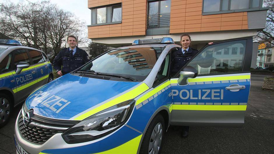 Polizisten als Testfahrer