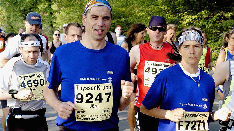  Der Marathon in Duisburg hat offensichtlöich nichts von seiner Beliebtheit eingebüßt. 